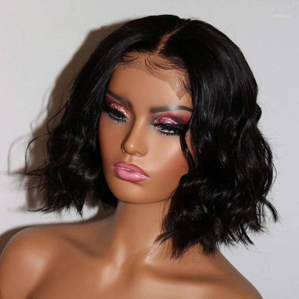 18inch soft black short cut bob body wave brazilian human hair 13x4 lace front wigs for women with natural hairline glueless1, Black;brown
18inch soft black short cut bob body wave brazilian human hair 13x4 lace front wigs for women with natural hairline glueless1, Black;brown