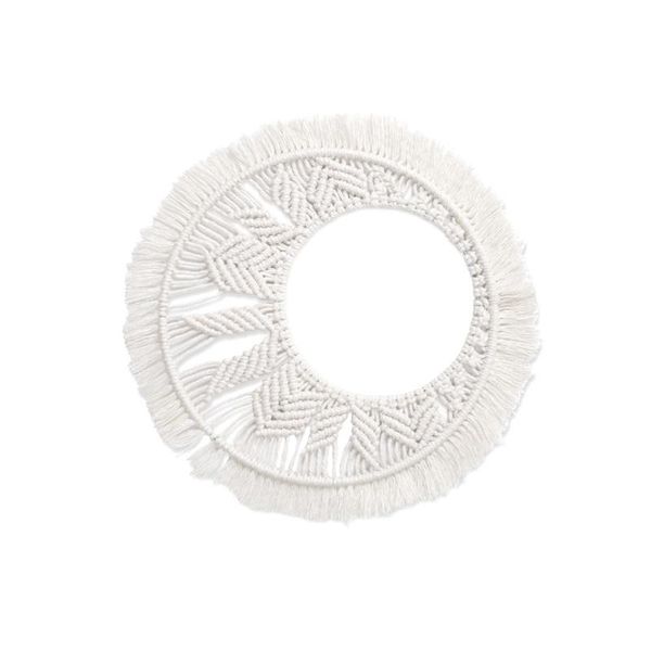 tapestries macrame bohemian wall hanging hand-woven round tapestry nordic background craft cotton rope mirror frame boho home wedding decor
tapestries macrame bohemian wall hanging hand-woven round tapestry nordic background craft cotton rope mirror frame boho home wedding decor