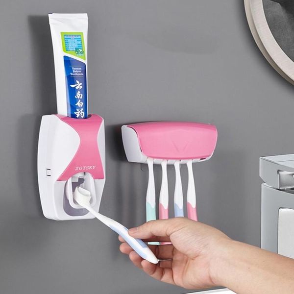 toothbrush holders automatic toothpaste wall-mounted dustproof holder storage rack bathroom accessories set squeezer
toothbrush holders automatic toothpaste wall-mounted dustproof holder storage rack bathroom accessories set squeezer