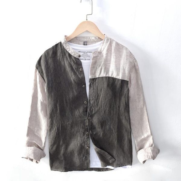 linen shirt men comfortable and breathable cotton blend long sleeve shirts men's casual, White;black
linen shirt men comfortable and breathable cotton blend long sleeve shirts men's casual, White;black