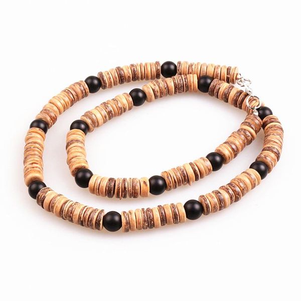 chokers natural wood bead & 8mm black surfer necklace for men tribal jewelry, Golden;silver
chokers natural wood bead & 8mm black surfer necklace for men tribal jewelry, Golden;silver