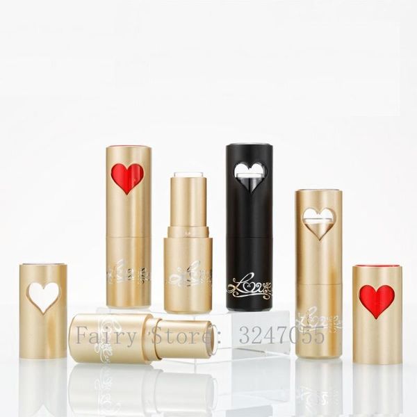 10/30/50pcs empty lipstick tube cylinder black gold heart 12.1mm shell cosmetics refillable container diy material storage bottles & jars
10/30/50pcs empty lipstick tube cylinder black gold heart 12.1mm shell cosmetics refillable container diy material storage bottles & jars
