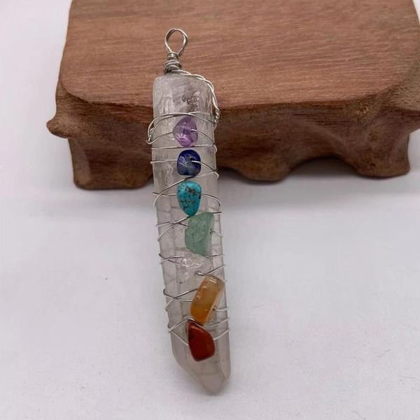 charms 7 reiki healing natural stone pendant wire wrap hexagonal amethysts quartz pink crystal necklace pendulum chakra pendulo, Bronze;silver
charms 7 reiki healing natural stone pendant wire wrap hexagonal amethysts quartz pink crystal necklace pendulum chakra pendulo, Bronze;silver