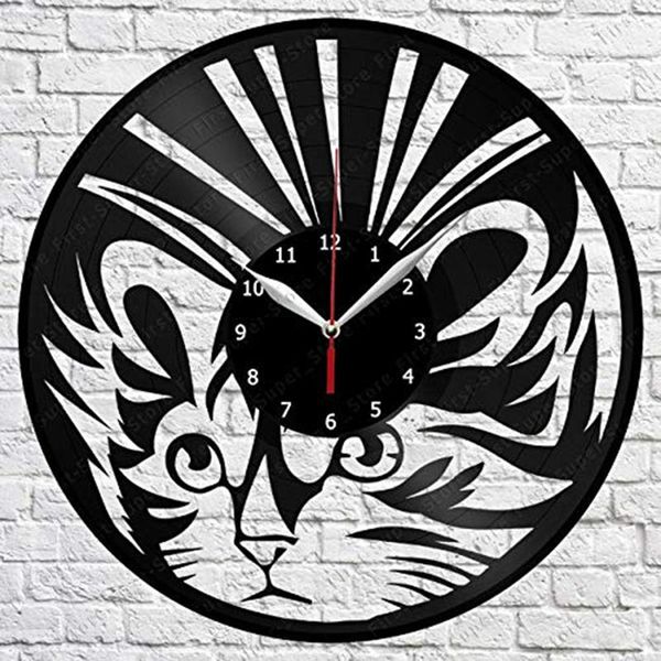 wall clocks cat handmade exclusive clock art decor home record black original gift unique design
wall clocks cat handmade exclusive clock art decor home record black original gift unique design