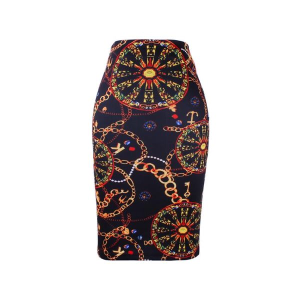 skirts s-4xl classical chains print women girls midi saia pencil faldas fashion ladies slim bottoms female clothing wholesale, Black
skirts s-4xl classical chains print women girls midi saia pencil faldas fashion ladies slim bottoms female clothing wholesale, Black