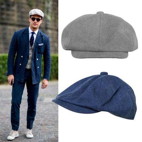 berets mens sboy caps cotton spring autumn octagonal hat male dark blue flat cap solid vintage painter blm113, Blue;gray
berets mens sboy caps cotton spring autumn octagonal hat male dark blue flat cap solid vintage painter blm113, Blue;gray