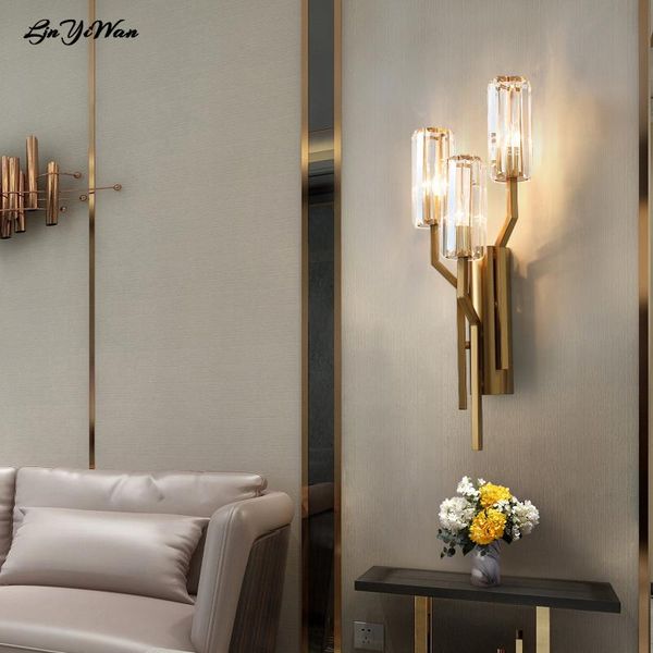 wall lamp postmodern crystal luxury living room nordic minimalist bedroom bedside hong kong tv background corridor
wall lamp postmodern crystal luxury living room nordic minimalist bedroom bedside hong kong tv background corridor