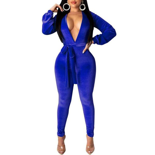 women's jumpsuits & rompers feelovely blue/black/yellow suede plunging v neck long sleeve bodycon jumpsuit woman open back skinny clubw, Black;white
women's jumpsuits & rompers feelovely blue/black/yellow suede plunging v neck long sleeve bodycon jumpsuit woman open back skinny clubw, Black;white