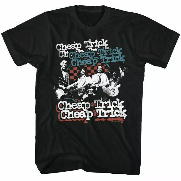 Cheap Trick RWB T Shirt Mens Licensed Rock N Roll Music Band Tee Retro New Black, White;black
Cheap Trick RWB T Shirt Mens Licensed Rock N Roll Music Band Tee Retro New Black, White;black