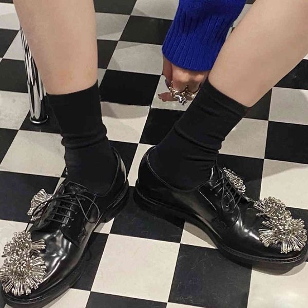 sandals brand 2021 female oxfords round toe lace-up solid brogue flats women vintage stylish chunky spring shoes woman, Black
sandals brand 2021 female oxfords round toe lace-up solid brogue flats women vintage stylish chunky spring shoes woman, Black