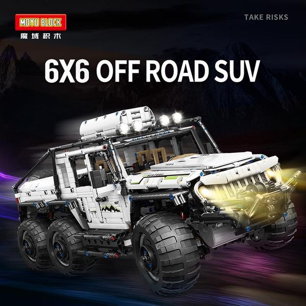 smart home control high-tech electric remote 6x6 off road suv car building blocks 2507pcs gift toys
smart home control high-tech electric remote 6x6 off road suv car building blocks 2507pcs gift toys