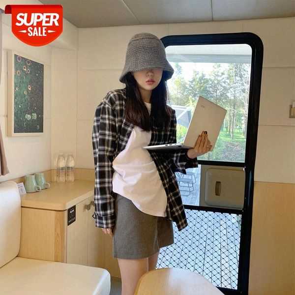 black and white plaid shirt women loose coat jacket long-sleeved single row multi-button can be issued on behalf of #6o8w
black and white plaid shirt women loose coat jacket long-sleeved single row multi-button can be issued on behalf of #6o8w