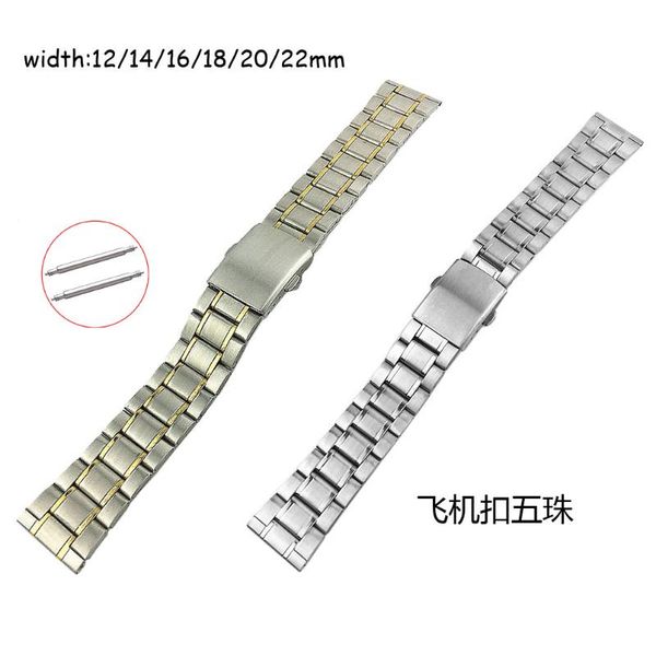 watch bands flat buckle replacement band 12mm 14 16 18mm 20 22mm strap stainless steel watchband 5rows wrist bracelet with pins, Black;brown
watch bands flat buckle replacement band 12mm 14 16 18mm 20 22mm strap stainless steel watchband 5rows wrist bracelet with pins, Black;brown