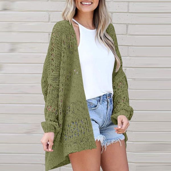 women's knits & tees korean style fashion loose sweater crochet cardigan long sleeve light autumn cashere sueters de mujer r5, White
women's knits & tees korean style fashion loose sweater crochet cardigan long sleeve light autumn cashere sueters de mujer r5, White