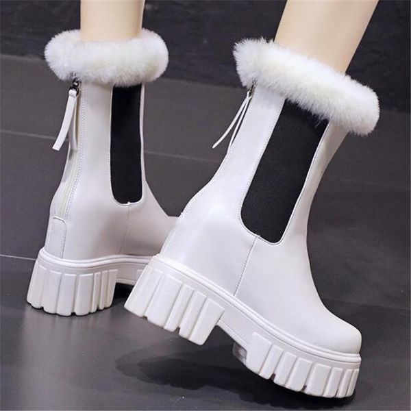 boots winter women black white warm comfortable casual snow round toe platform plush mid calf female ladies wedges
boots winter women black white warm comfortable casual snow round toe platform plush mid calf female ladies wedges