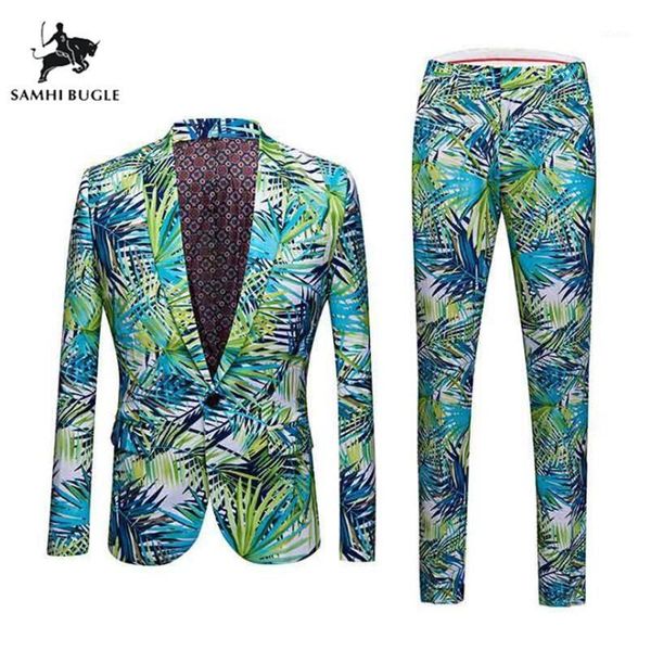 hawaiian printed seaside wedding suits for men 2 pieces set latest coat + pant designs stage singer slim fit costume men's & blazers, White;black
hawaiian printed seaside wedding suits for men 2 pieces set latest coat + pant designs stage singer slim fit costume men's & blazers, White;black