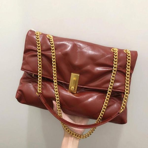 evening bags solid color large chain tote bag 2021 pu leather women's designer handbag capacity shoulder messenger
evening bags solid color large chain tote bag 2021 pu leather women's designer handbag capacity shoulder messenger
