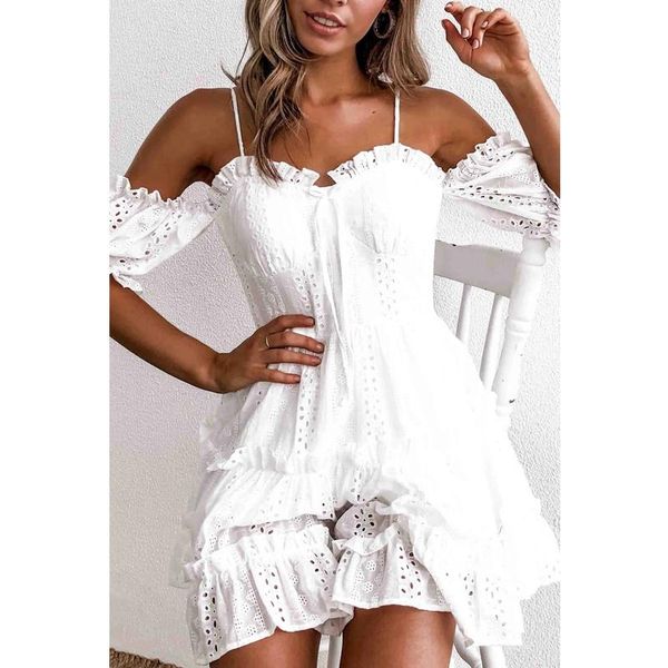 party dresses dress ladies fashion women's summer autumn embroidered hollow lace wrapped strap one-sleeve pleated vestido gift, White;black
party dresses dress ladies fashion women's summer autumn embroidered hollow lace wrapped strap one-sleeve pleated vestido gift, White;black