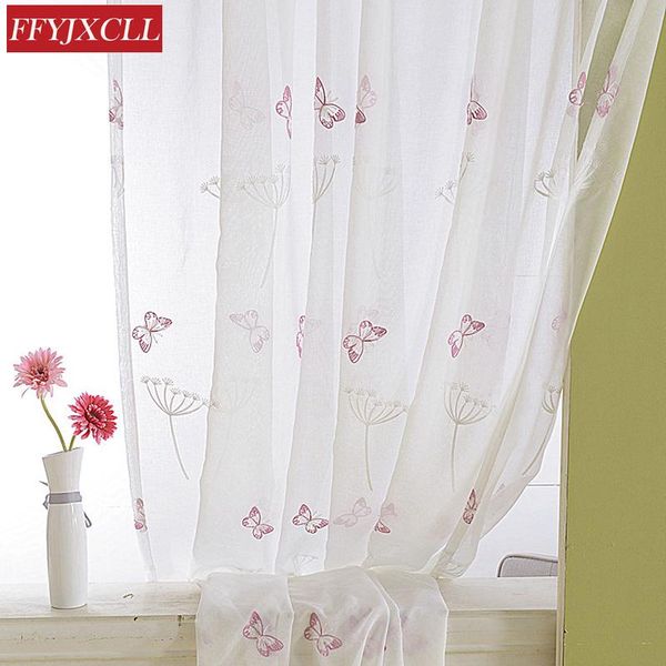 embroidered butterfly tulle curtains for kitchen bedroom sheer dandelion window drapes panels girls room living curtain &
embroidered butterfly tulle curtains for kitchen bedroom sheer dandelion window drapes panels girls room living curtain &