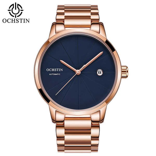 ochstin luxury automatic mechanical watch men fashion rose gold full stainless steel business mens wristwatch 210728, Slivery;brown
ochstin luxury automatic mechanical watch men fashion rose gold full stainless steel business mens wristwatch 210728, Slivery;brown