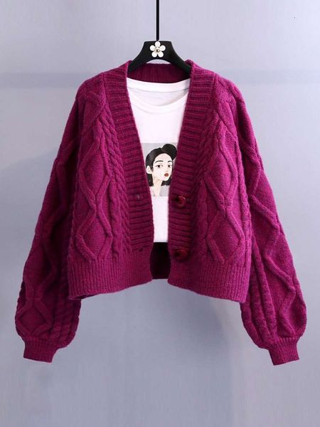 women's sweaters sweatersshort twist knitted sweater cardigan jacket women's autumn winter korean fashion loose lazy style use1, White;black
women's sweaters sweatersshort twist knitted sweater cardigan jacket women's autumn winter korean fashion loose lazy style use1, White;black