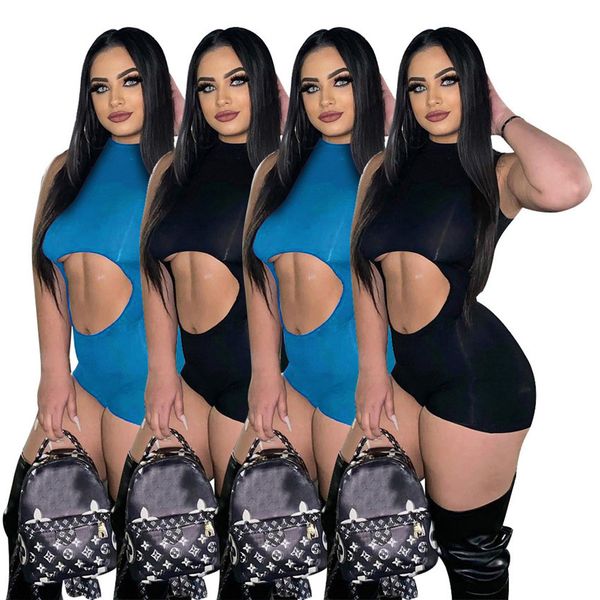 women's & hollow out solid jumpsuits pullover sleeveless skinny shorts womens rompers casual o neck female clothing, Black;white
women's & hollow out solid jumpsuits pullover sleeveless skinny shorts womens rompers casual o neck female clothing, Black;white