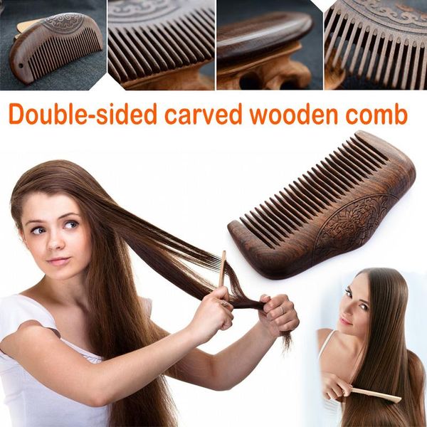 hair brushes golden sandalwood comb double-sided carved design natural fine anti-static care thrk889, Silver
hair brushes golden sandalwood comb double-sided carved design natural fine anti-static care thrk889, Silver