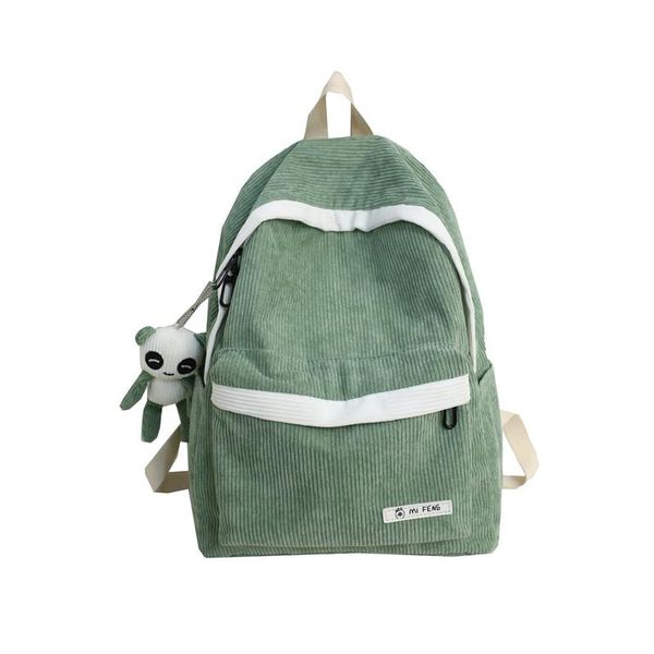 school bags schoolbag, female, korean style, student corduroy, large capacity backpack
school bags schoolbag, female, korean style, student corduroy, large capacity backpack