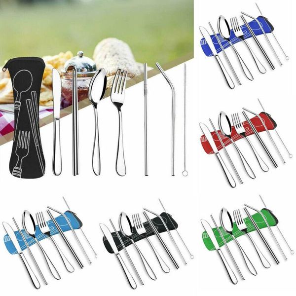 camp kitchen 7pcs/set portable tableware cutlery set stainless steel spoon fork chopsticks utensils outdoor
camp kitchen 7pcs/set portable tableware cutlery set stainless steel spoon fork chopsticks utensils outdoor