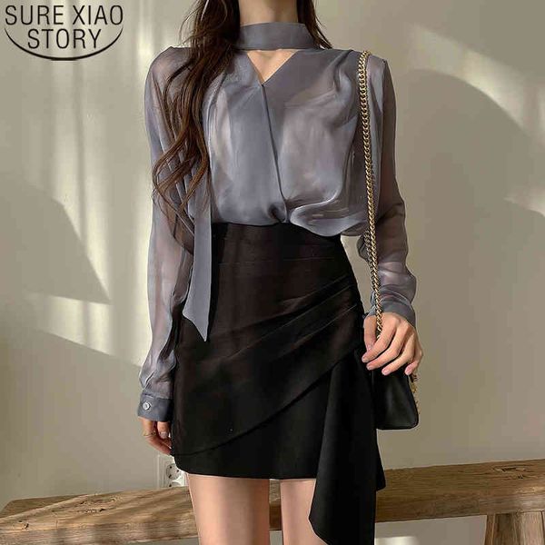 women lace-up sunscreen blouses summer long sleeve fashion v-neck chiffon blouse bow clothes blusas 13863 210417, White
women lace-up sunscreen blouses summer long sleeve fashion v-neck chiffon blouse bow clothes blusas 13863 210417, White