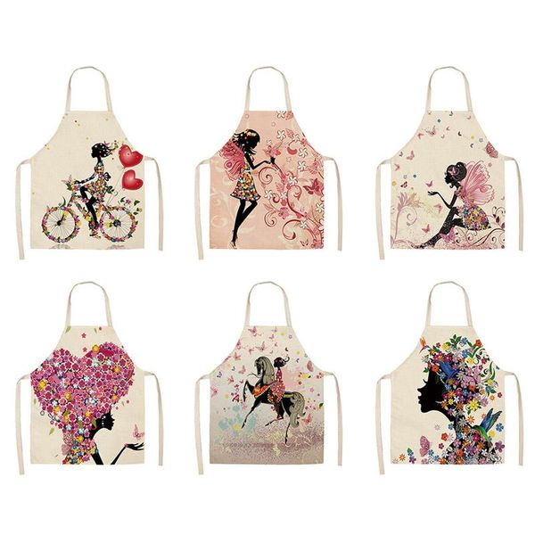 aprons cotton linen easy cleaning flower butterflies girl printed waist bib women home cooking tool waterproof for woman
aprons cotton linen easy cleaning flower butterflies girl printed waist bib women home cooking tool waterproof for woman