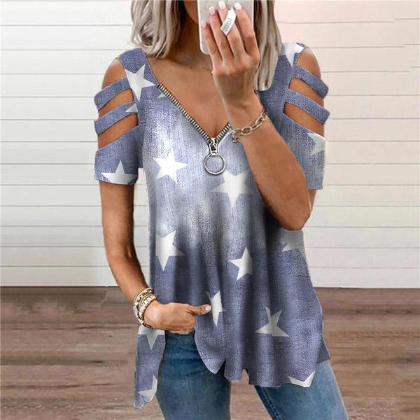 women's t-shirt 2021 women tees female big large off shoulder summer zipper boho casual femme hole out ladies t shirts plus sizes, White
women's t-shirt 2021 women tees female big large off shoulder summer zipper boho casual femme hole out ladies t shirts plus sizes, White