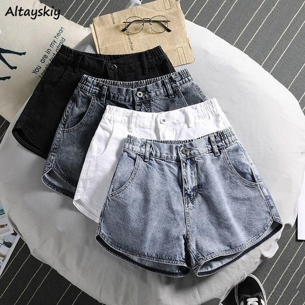 women's shorts women denim oversize high waist solid wide leg simple vintage pocket summer female girl streetwear all-match harajuku, White;black
women's shorts women denim oversize high waist solid wide leg simple vintage pocket summer female girl streetwear all-match harajuku, White;black
