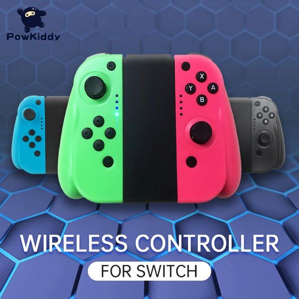 game controllers & joysticks powkiddy gamepad switch wireless joy controller left and right bluetooth handle for games suitable ns
game controllers & joysticks powkiddy gamepad switch wireless joy controller left and right bluetooth handle for games suitable ns