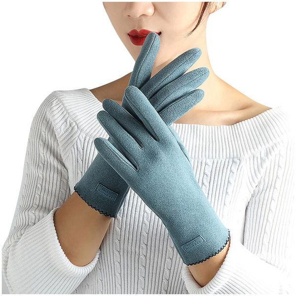 five fingers gloves winter women men sports plus plush thick warm cashmere cycling riding elastic suede leather touch screen driving, Blue;gray
five fingers gloves winter women men sports plus plush thick warm cashmere cycling riding elastic suede leather touch screen driving, Blue;gray
