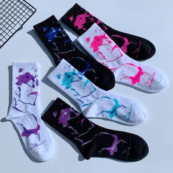men's socks camouflage check trendy street fashion brand middle tube striped skateboard sports cotton wholesale, Black
men's socks camouflage check trendy street fashion brand middle tube striped skateboard sports cotton wholesale, Black