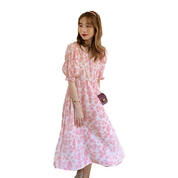 sweet summer fashion flowers printing pregnant women dress puff sleeve v-neck maternity beach lng loose pregnancy dresses, White
sweet summer fashion flowers printing pregnant women dress puff sleeve v-neck maternity beach lng loose pregnancy dresses, White
