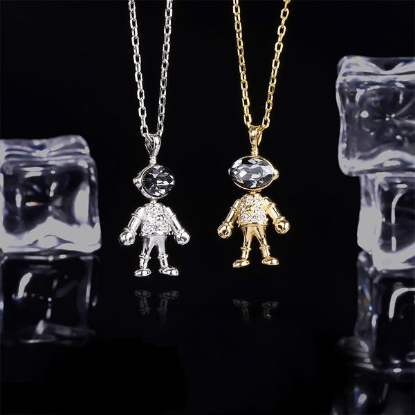 pendant necklaces astronaut necklace punk style s925 sterling silver ladies collar exquisite personality fashion jewelry
pendant necklaces astronaut necklace punk style s925 sterling silver ladies collar exquisite personality fashion jewelry
