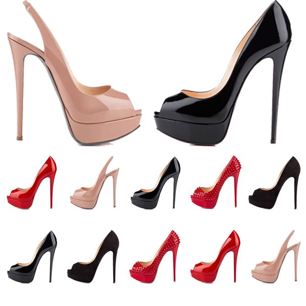 womens designer shoes red bottom heels stiletto high heels 14cm heel luxurys dress pumps party dongtrade, Black
womens designer shoes red bottom heels stiletto high heels 14cm heel luxurys dress pumps party dongtrade, Black