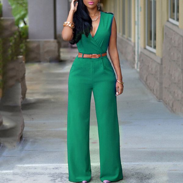 white jumpsuit long pants for women rompers sleeveless v -neck summer wide leg jumpsuirt with belt club party, Black;white
white jumpsuit long pants for women rompers sleeveless v -neck summer wide leg jumpsuirt with belt club party, Black;white