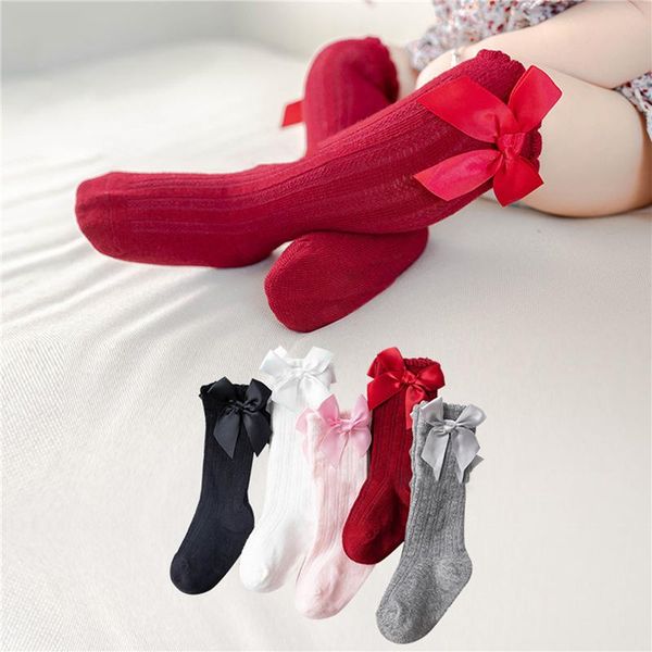 baby girls socks cute bow knot knee high children tube fashion breathable solid color kids, Pink;yellow
baby girls socks cute bow knot knee high children tube fashion breathable solid color kids, Pink;yellow