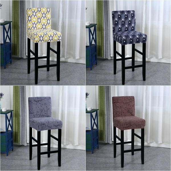 1/2/6 geometric chair cover short back bar spandex covers seat case high leg for home banquet living room
1/2/6 geometric chair cover short back bar spandex covers seat case high leg for home banquet living room
