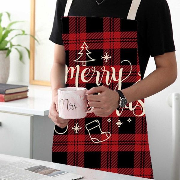 aprons christmas printed apron cotton linen plaid household kitchen cooking bakery coffee shop cleaning accessories
aprons christmas printed apron cotton linen plaid household kitchen cooking bakery coffee shop cleaning accessories