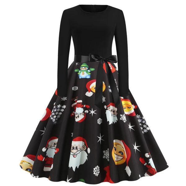 casual dresses 2021 fashion women long sleeve dress beach holiday party loose for lady christmas snowman printed splice female, Black;gray
casual dresses 2021 fashion women long sleeve dress beach holiday party loose for lady christmas snowman printed splice female, Black;gray