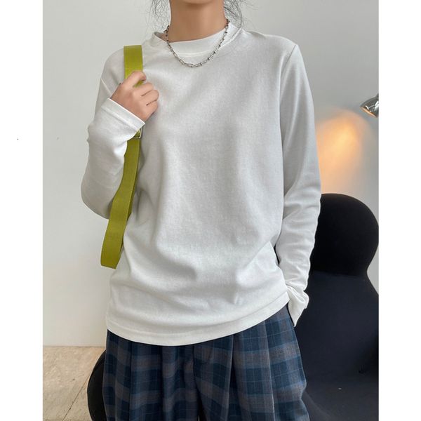 women's t-shirt spring fashion simple white o-neck long sleeve t-shirt casual comfortable elastic female j0sj 9nny
women's t-shirt spring fashion simple white o-neck long sleeve t-shirt casual comfortable elastic female j0sj 9nny