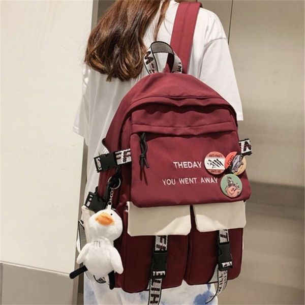 est fashion women backpack lapmochila duck print school bag teenager girl bookbag rucksack femal leisure travel bagpack 210929
est fashion women backpack lapmochila duck print school bag teenager girl bookbag rucksack femal leisure travel bagpack 210929