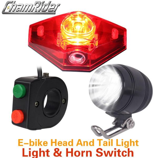 80v 12v 24v 36v 48v 60v 72v universal e-bike headlight taillight horn set front light headlamp rear taillamp bike lights
80v 12v 24v 36v 48v 60v 72v universal e-bike headlight taillight horn set front light headlamp rear taillamp bike lights
