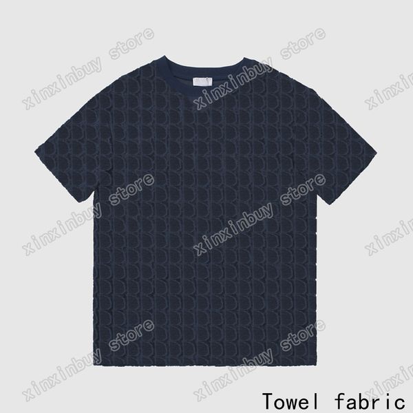 22ss men women designers t-shirts tee towel fabric jacquard letters short sleeve man crew neck paris streetwear white blue dark green xinxin, White;black
22ss men women designers t-shirts tee towel fabric jacquard letters short sleeve man crew neck paris streetwear white blue dark green xinxin, White;black