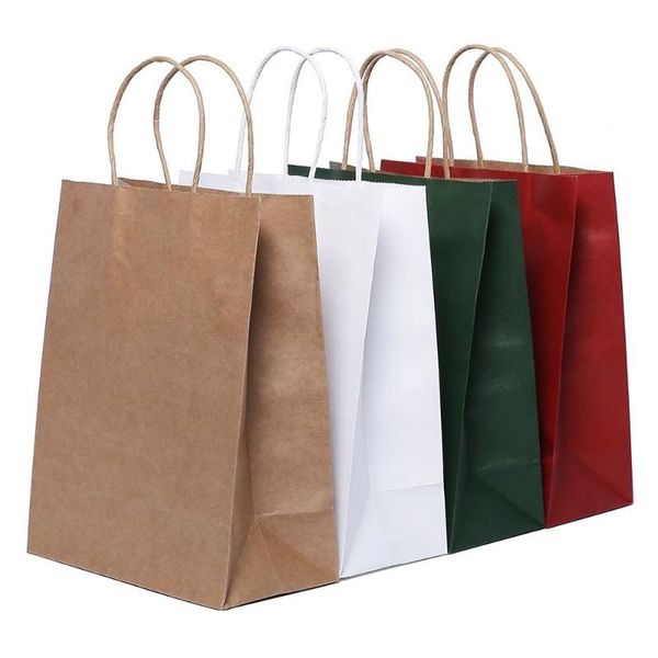 gift wrap 100pcs custom logo kraft bags paper packing bag craft packaging with handles festival wedding package
gift wrap 100pcs custom logo kraft bags paper packing bag craft packaging with handles festival wedding package