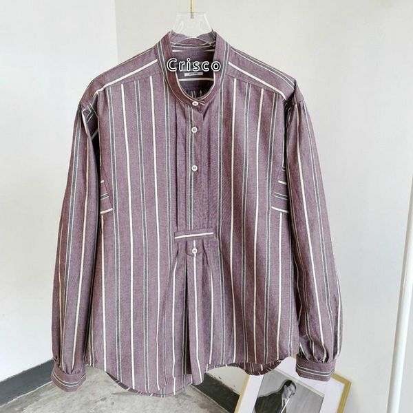 100% cotton women shirt long sleev loose striped blouse women's blouses & shirts, White
100% cotton women shirt long sleev loose striped blouse women's blouses & shirts, White